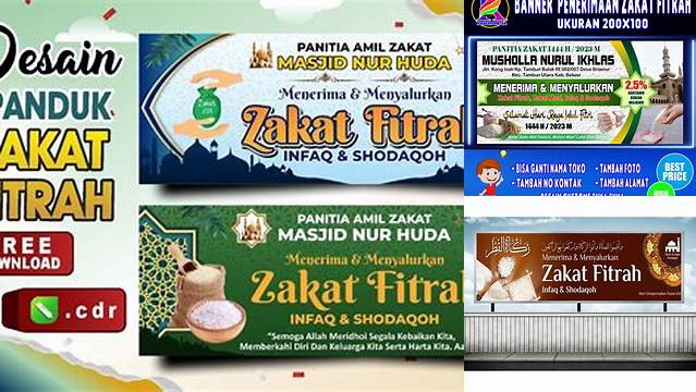 Banner Zakat Fitrah