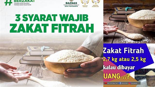 Banyaknya Zakat Fitrah