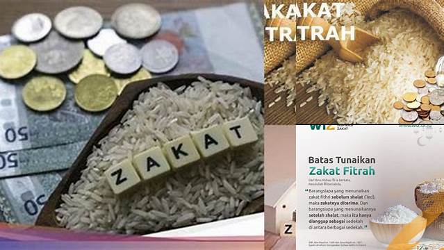 Batas Akhir Zakat Fitrah