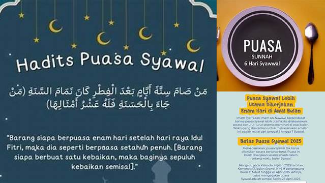 Batas Puasa Syawal