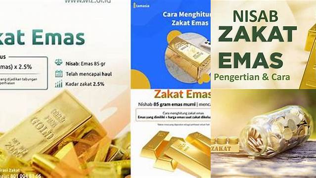 Batas Zakat Emas