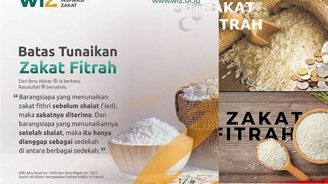 Batas Zakat Fitrah