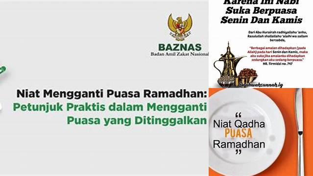 Batasan Mengganti Puasa Ramadhan