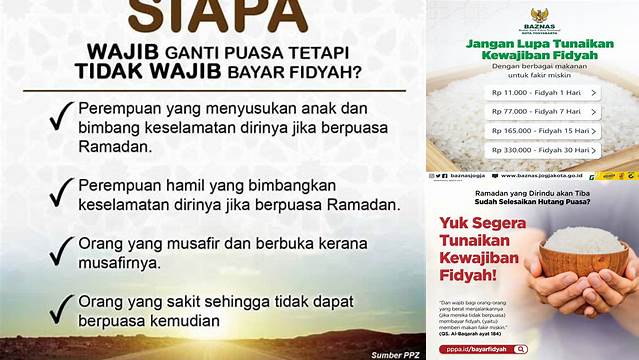 Bayar Puasa Fidyah