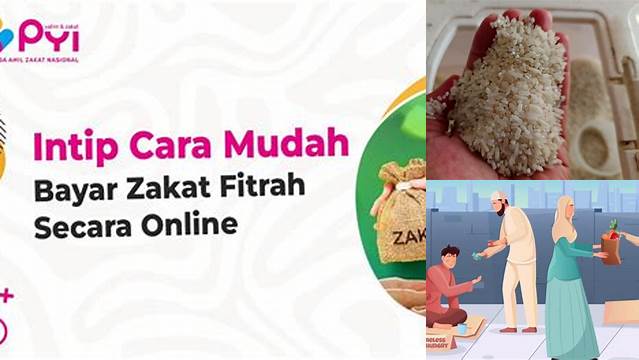 Bayar Zakat Fitrah Online