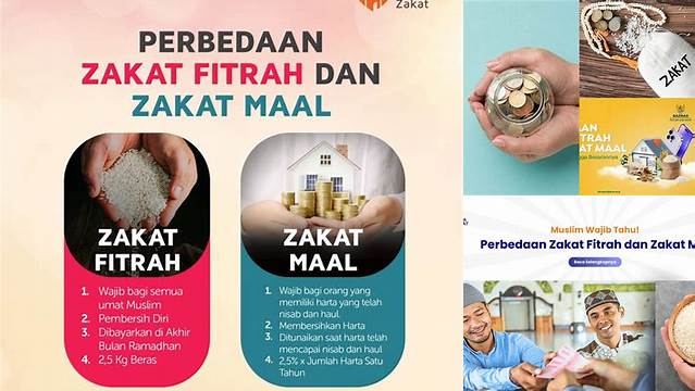 Beda Zakat Fitrah Dan Zakat Mal