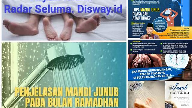 Belum Mandi Wajib Apakah Sah Puasa