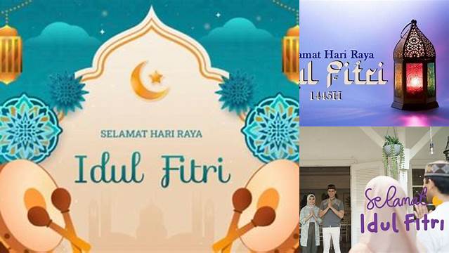 Berapa Hari Lagi Lebaran Idul Fitri