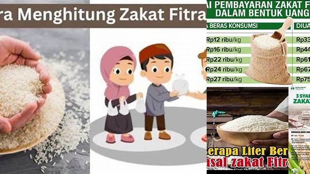 Berapa Liter Beras Zakat Fitrah