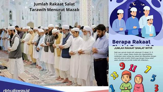 Inilah 9 Hal Penting tentang berapa rakaat dalam shalat tarawih dan tuntunannya menjelang idul fitri