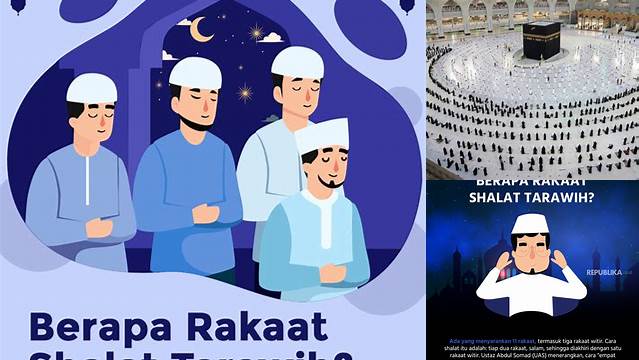 Temukan 10 Hal Penting tentang berapa rakaat sholat tarawih di makkah menjelang idul fitri