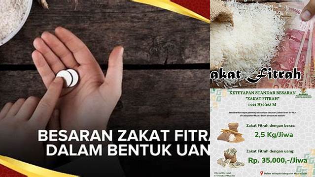 Berapa Zakat Fitrah Uang