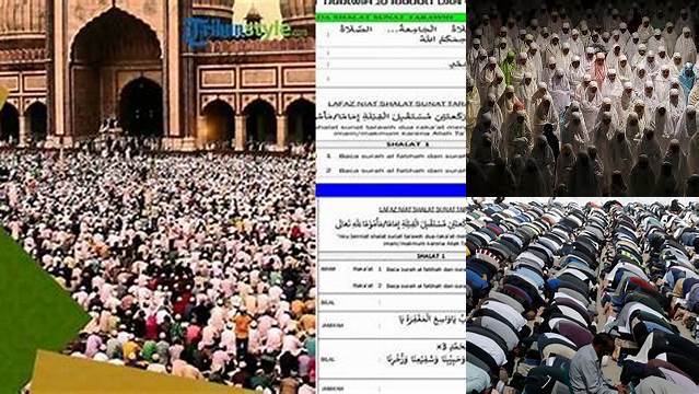 Ketahui 10 Hal Penting tentang Berapakah Rakaat Salat Tarawih Jelang Idul Fitri