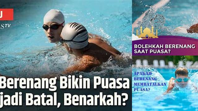 Berenang Membatalkan Puasa