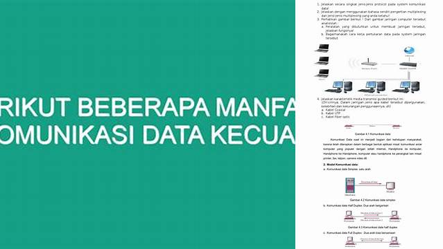 Berikut 6 Manfaat Komunikasi Data yang Jarang Diketahui