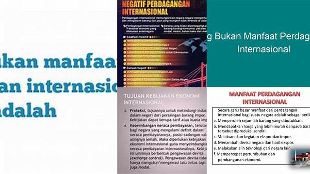 Temukan Dampak Negatif Perdagangan Internasional yang Jarang Diketahui