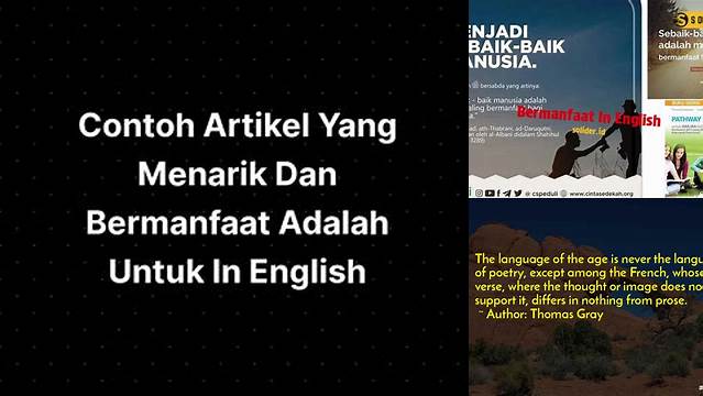 Temukan Manfaat Beneficial in English yang Jarang Diketahui