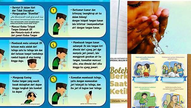 Berwudhu Saat Puasa