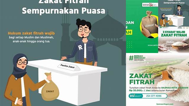 Besarnya Zakat Fitrah Adalah