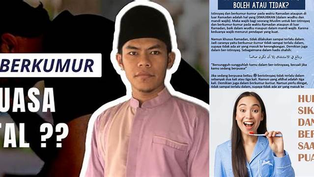 Boleh Berkumur Saat Puasa