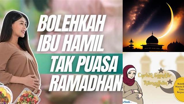 Temukan 10 Hal Penting tentang bolehkah ibu hamil tidak berpuasa ramadhan & Idul Fitri Sehat