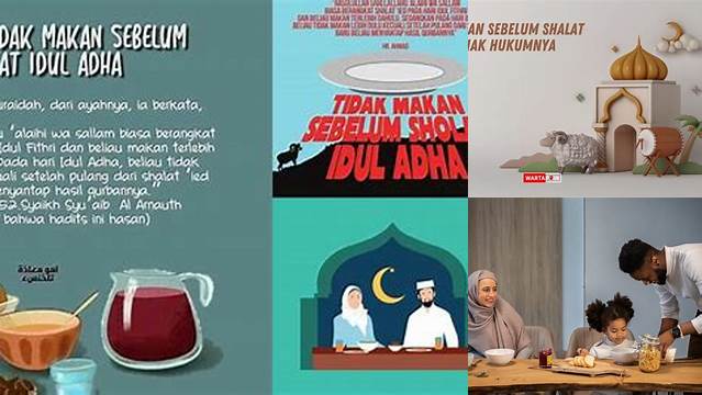 Bolehkah Makan Sebelum Shalat Idul Adha