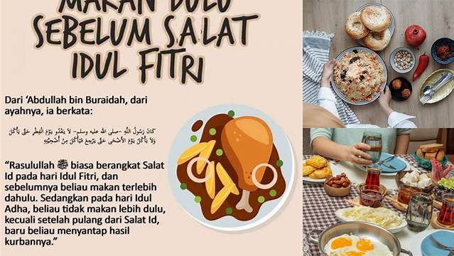 Bolehkah Makan Sebelum Shalat Idul Fitri