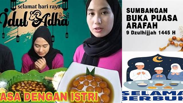 Buka Puasa Arafah