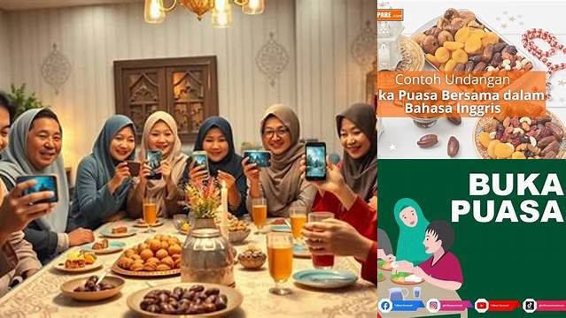 Buka Puasa Dalam Bahasa Inggris