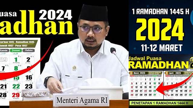 Bulan Puasa 2024 Jatuh Pada Tanggal