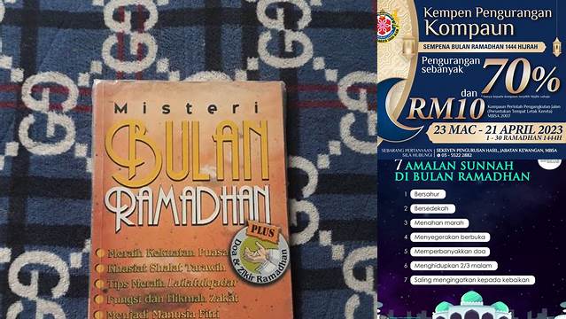 Temukan 8 Hal Penting tentang bulan ramadhan 2007 menuju Idul Fitri Khidmat