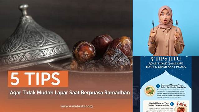 Cara Agar Tidak Lapar Saat Puasa