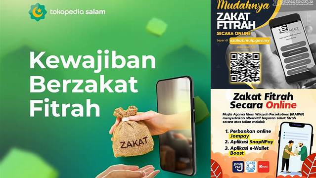 Cara Bayar Zakat Fitrah Online