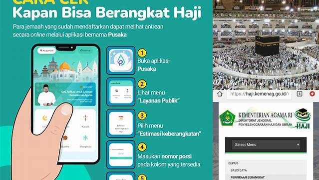 Cara Cek Keberangkatan Haji