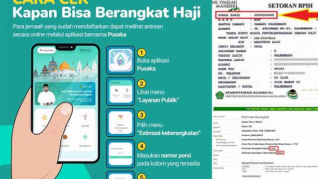 Cara Cek Porsi Keberangkatan Haji