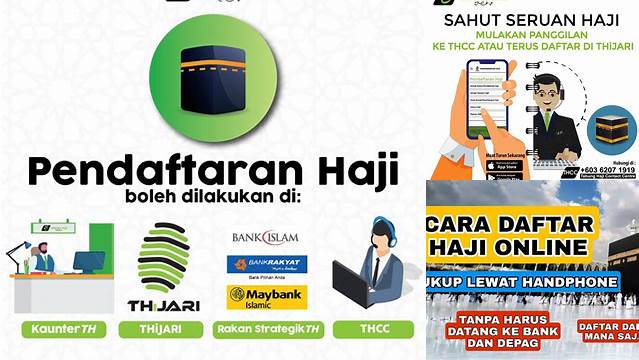 Cara Daftar Haji Online