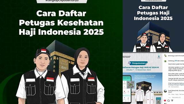 Cara Daftar Petugas Haji