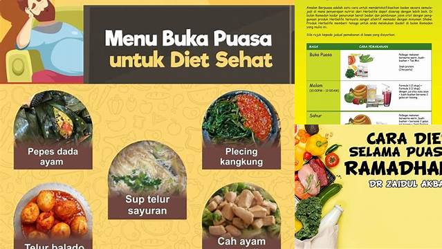 Temukan 10 Hal Penting tentang cara diet saat puasa ramadhan untuk Idul Fitri