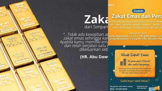 Cara Hitung Zakat Emas