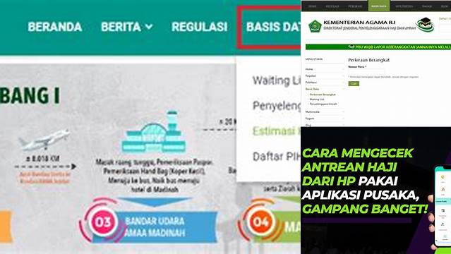 Cara Melihat Keberangkatan Haji