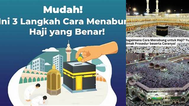 Cara Menabung Haji