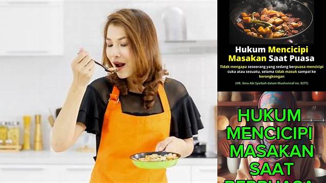 Cara Mencicipi Masakan Saat Puasa