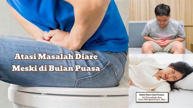 Cara Mengatasi Diare Saat Puasa