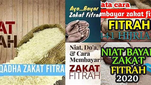 Cara Mengqadha Zakat Fitrah