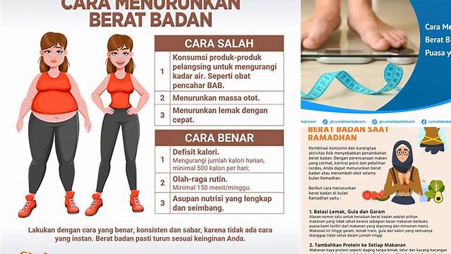 Cara Menurunkan Berat Badan Saat Puasa