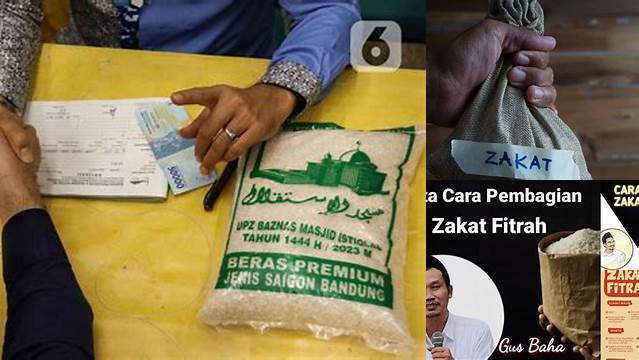 Cara Pembagian Zakat Fitrah