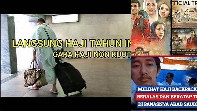 Cara Pergi Haji Backpacker