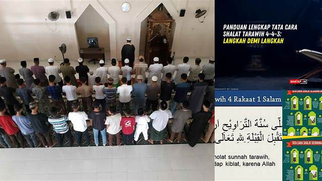 Ketahui 10 Hal Penting tentang cara shalat tarawih 4 4 3 agar Sempurna di Idul Fitri