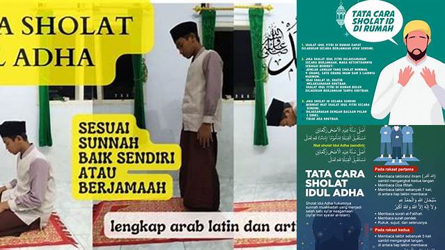 Cara Sholat Idul Adha Sendiri