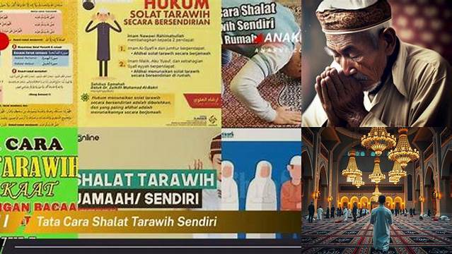 Cara Tarawih Sendiri